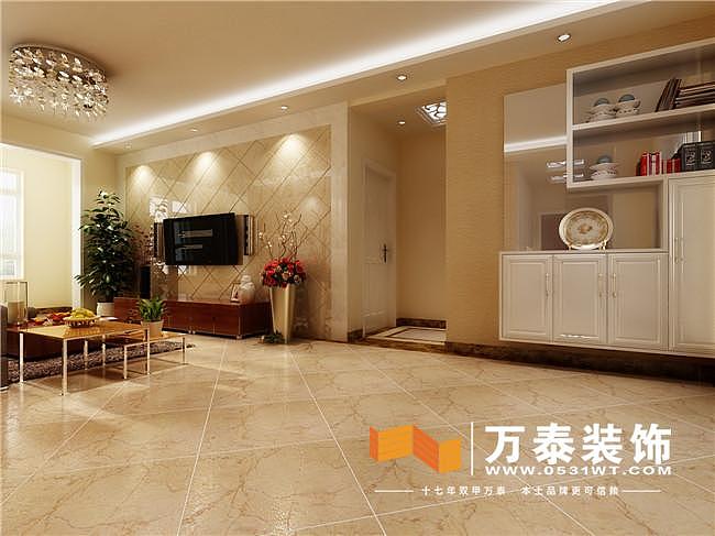 本案例位于明珠花园，户型为不规则结构,存在许多阴阳