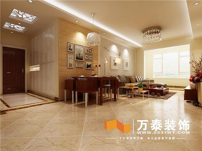 本案例位于明珠花园，户型为不规则结构,存在许多阴阳
