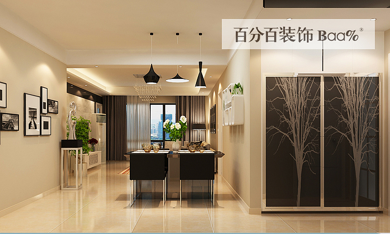 大溪地1#202空间类型:居家空间　两室两厅一卫　