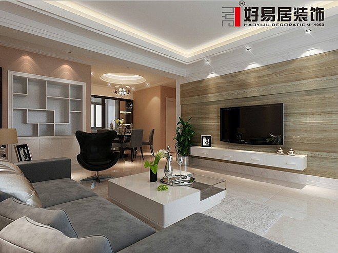 现代家庭简约装修风格有以下含义：1、简约不等于简单