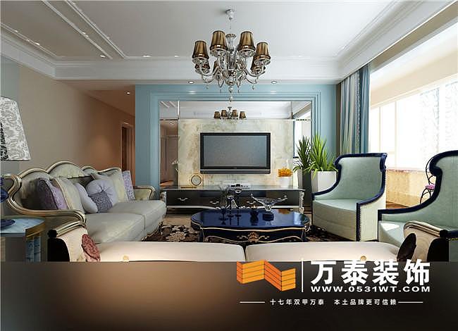   以下这套济南万泰装饰装修的案例是位于中海国际社