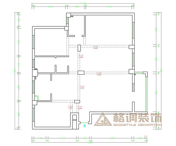 龙湖春森彼岸 120平方 欧式风格 基装造价：5.