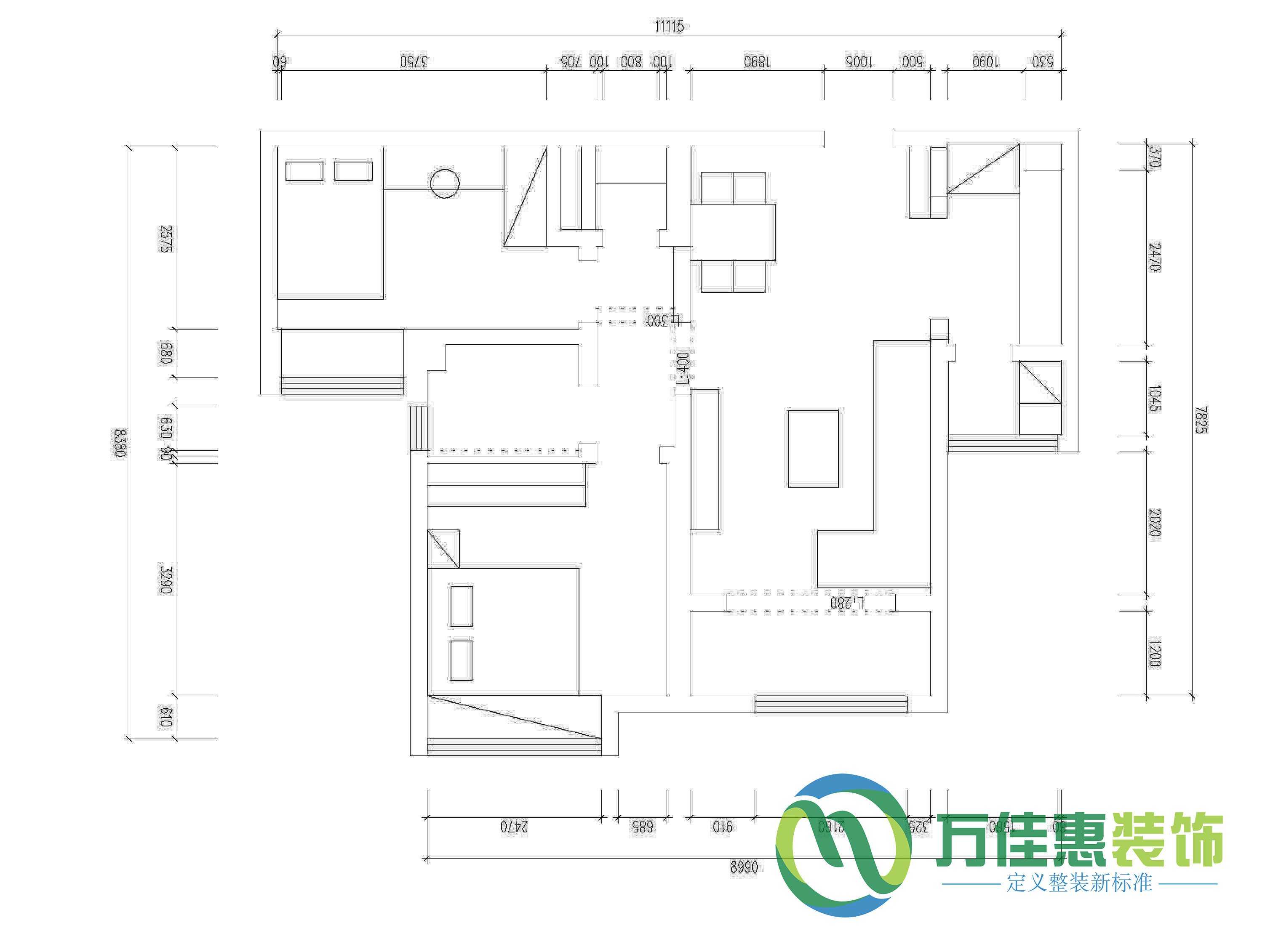 本案是中海国际87平的房子，房主人是一对年轻小夫妻
