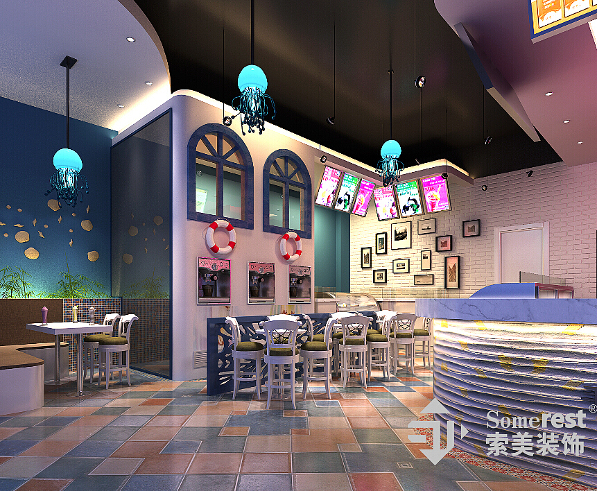 文化宫冰淇淋、面包店