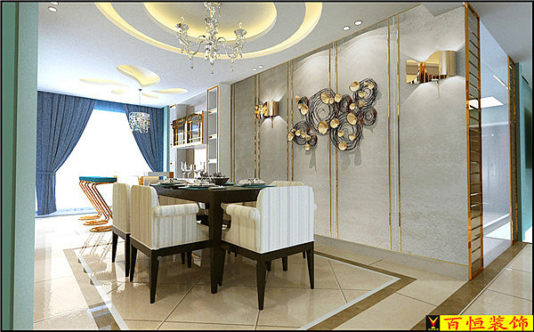 120平精致浪漫欧式风