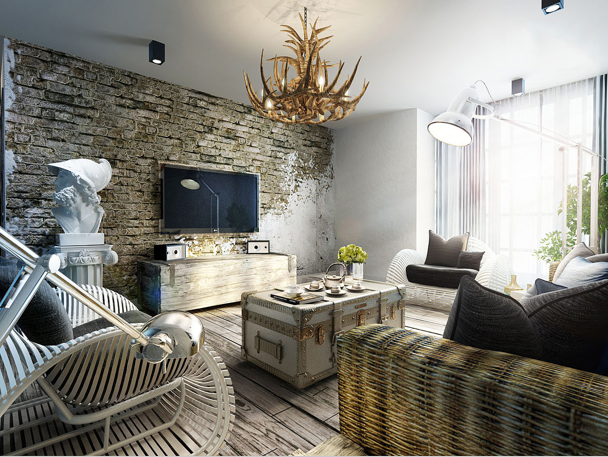 仿古装修风格代表的是一种沉稳的厚重感，其内敛的表现