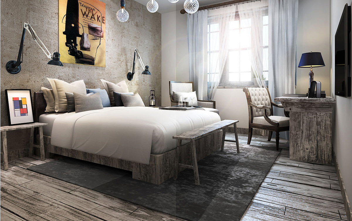 仿古装修风格代表的是一种沉稳的厚重感，其内敛的表现