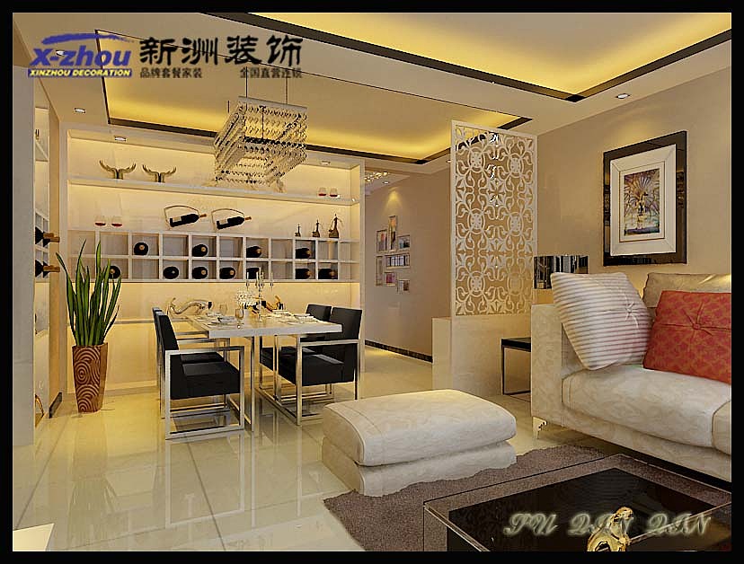 设计师姓名：郭莲户型 面积：三室两厅一厨一卫120