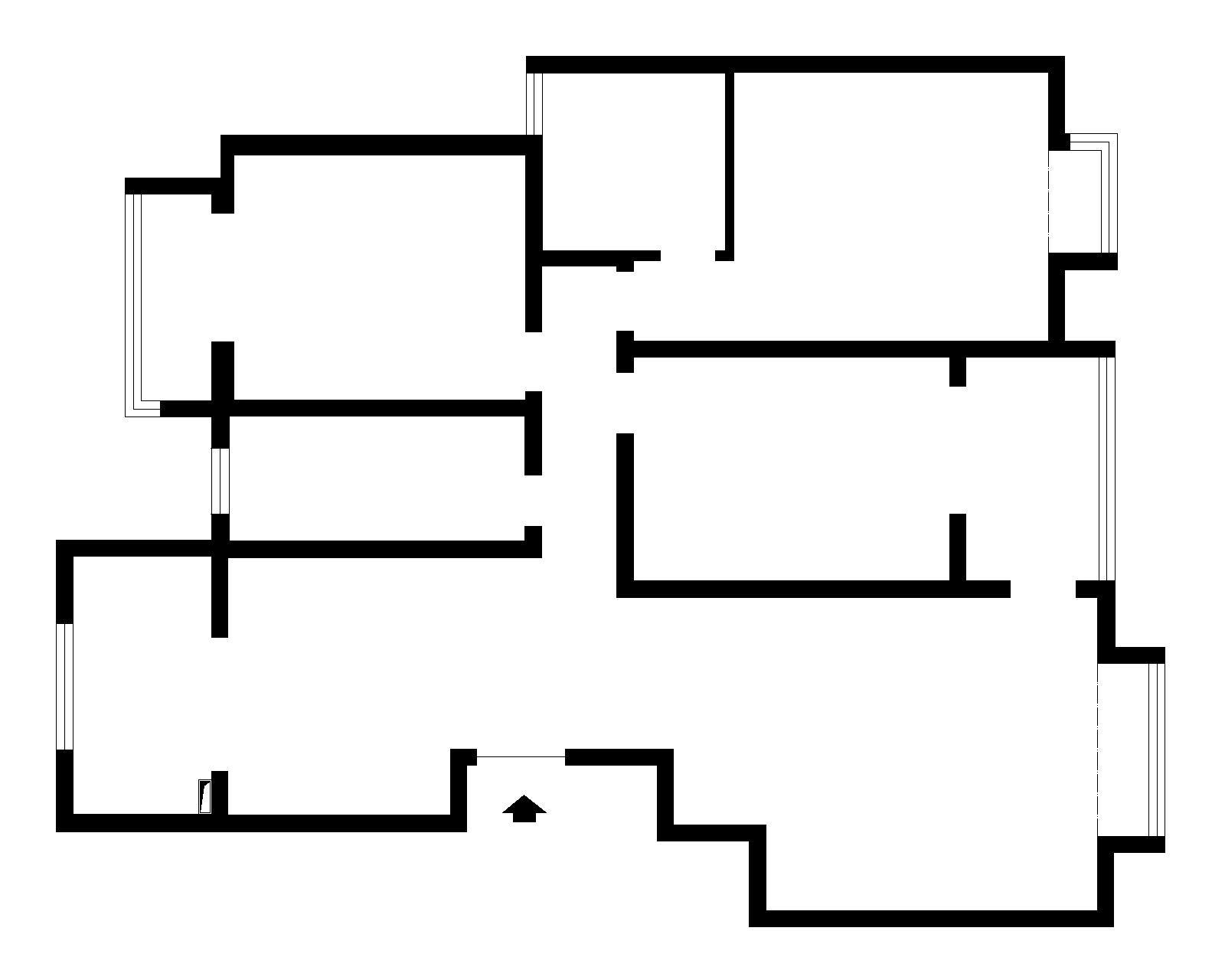 西北大学欧式经典三居室