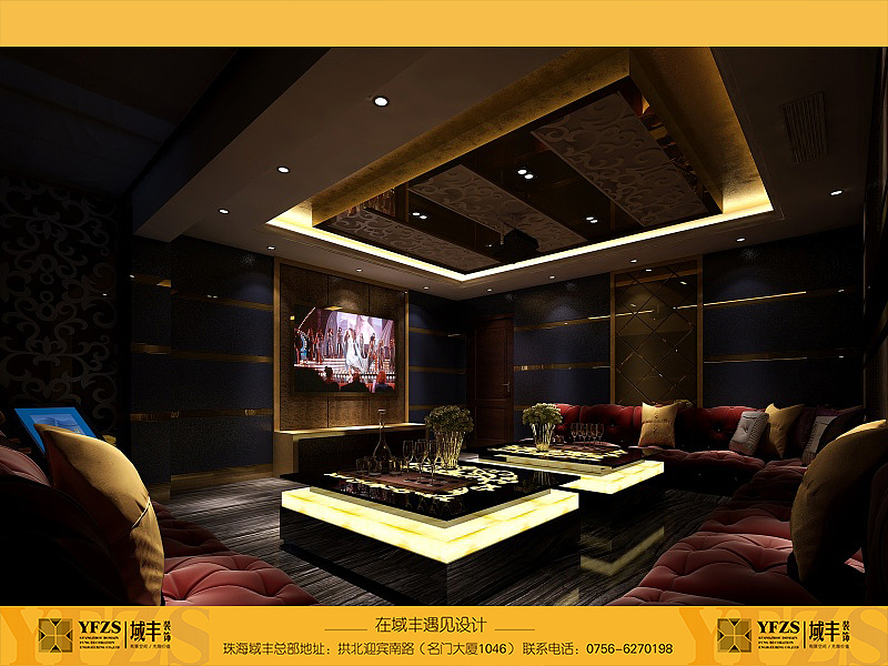 域丰高端订制，全程一站式设计及施工