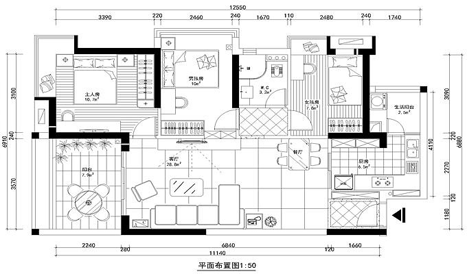 1.了解客户信息：一家四口常住，年轻夫妻和两个小孩