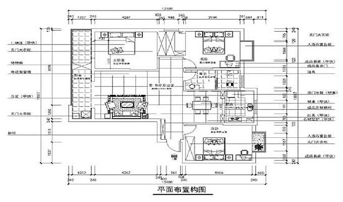 这是一套三口之家，在前期也业主的沟通中了解了业主的