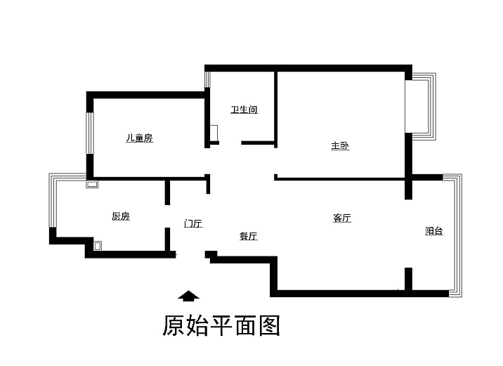 业主是两位较年轻夫妻，家中常住老人，要求设计的氛围