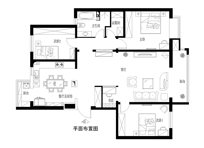 业主为一家三口。设计需求：原有的厨房面积比较小，希