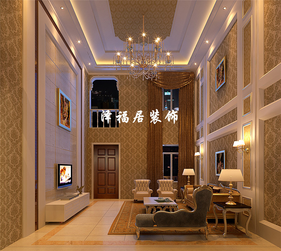 　　设计说明：在黄总别墅的设计过程中，设计师主要考