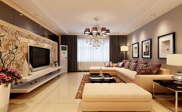 沉稳的色调，优雅的直线造型，塑造舒心的环境，让每时