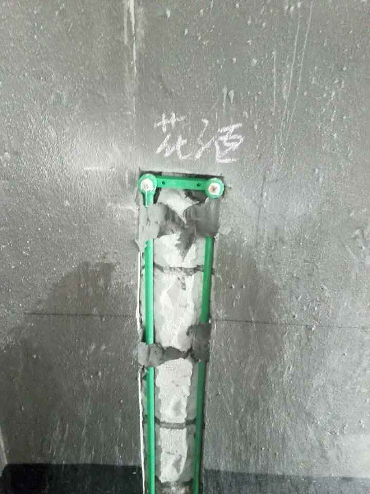 保利东湾的现场水电图片