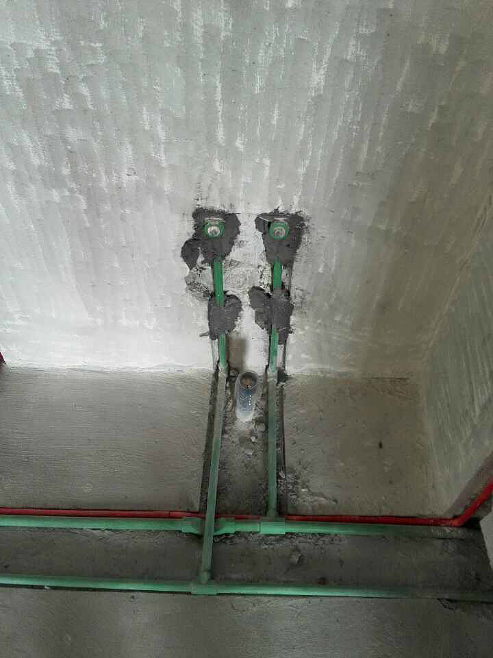保利东湾的现场水电图片