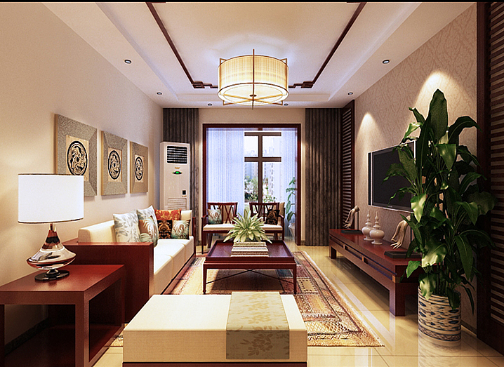 新中式，一般是指明清以来逐步形成的中国传统风格的装