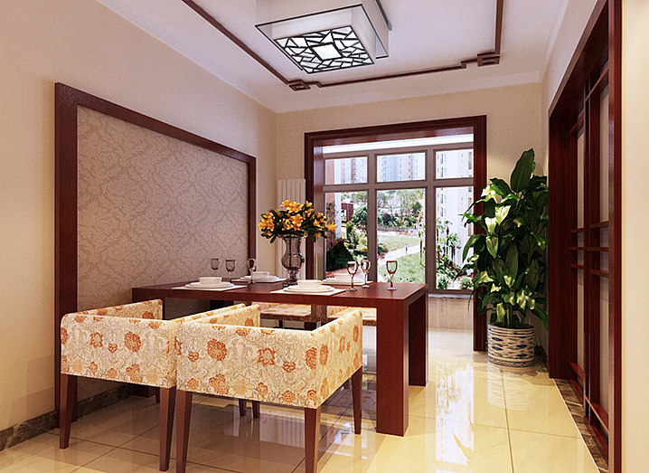 新中式，一般是指明清以来逐步形成的中国传统风格的装