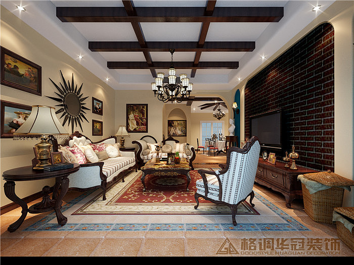 楼盘地址：保利华庭面积：220㎡造价： 万设计风格