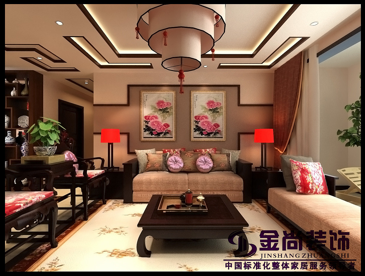 业主追求修身养性的生活境界。书卷味道浓，凸显大气，