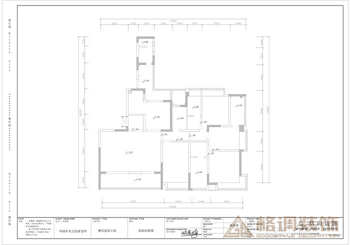 楼盘地址：长嘉汇面积：200㎡造价：9.8万设计风