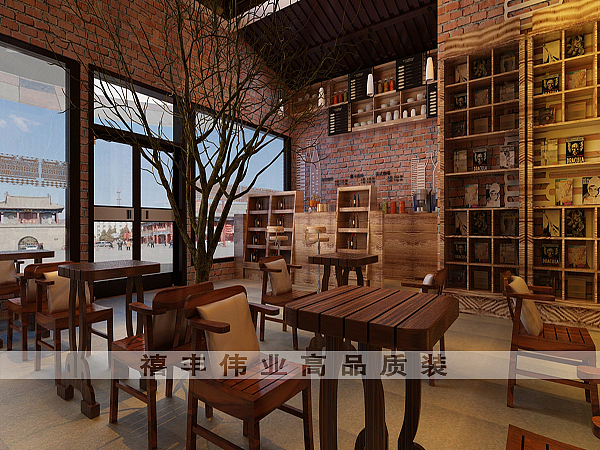 300平米饭店设计