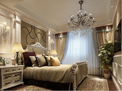 古典欧式风格是追求华丽、高雅的古典，设计风格直接对