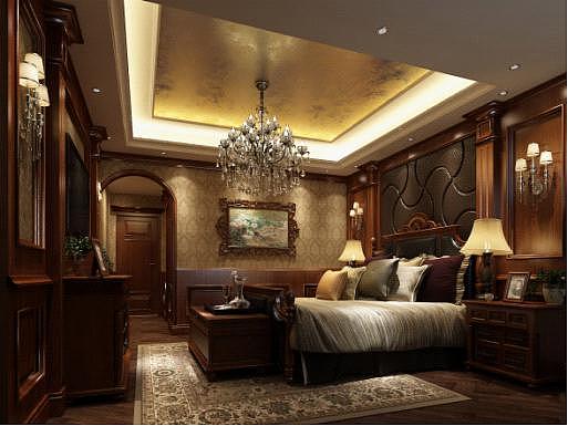 古典欧式风格是追求华丽、高雅的古典，设计风格直接对