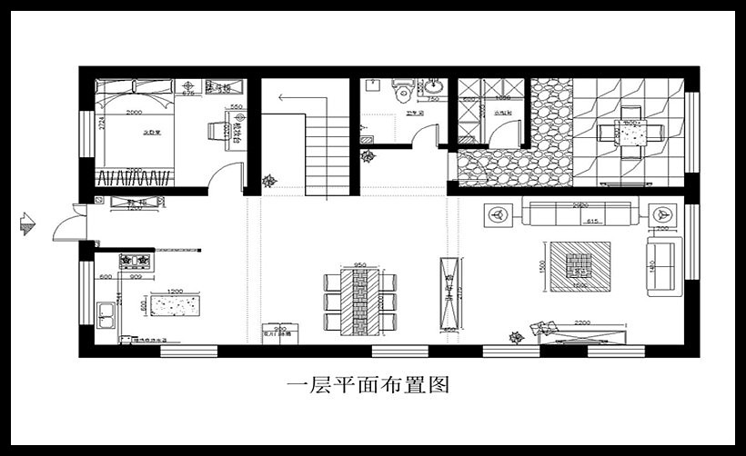 客户是企业老总，要求体现古典中式及现代元素相结合，