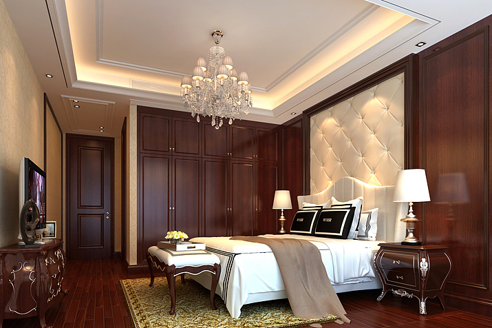 新古典主义的设计风格其实是经过改良的古典主义风格。