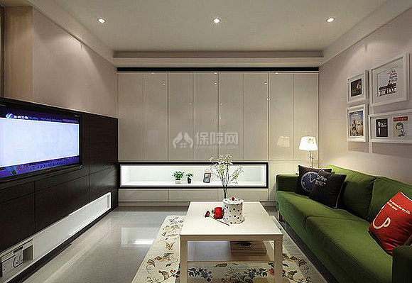 現(xiàn)代小三房客廳圖片欣賞