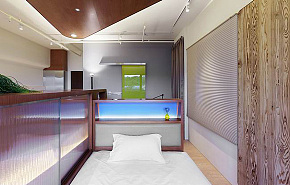 33平现代小户型卧室设计欣赏