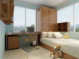 新中式风格卧室设计图片
