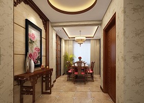 中式家居餐厅设计效果图片