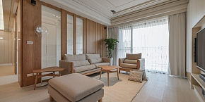 日式简洁客厅设计图片