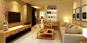 日式温馨三居室内设计案例