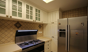 168平现代四居室厨房装修大全