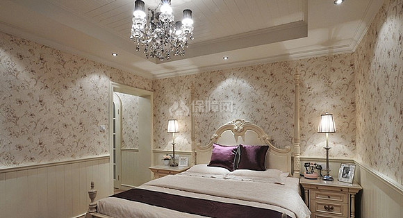 浪漫欧式风格卧室效果图片