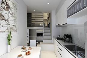 黑白简约风格厨房设计