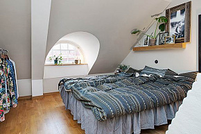 loft风格公寓卧室效果图片