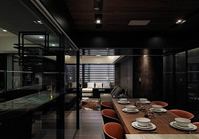 大气现代家居餐厅效果图片