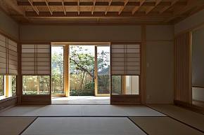 日式风格家居休闲区效果图