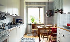 现代极简公寓开放式厨房设计