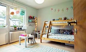 现代极简公寓儿童房效果图片