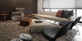 现代舒适三居室效果图案例