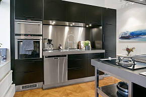 斯德哥尔摩公寓欧式风格厨房设计