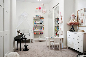 斯德哥尔摩公寓欧式设计儿童房图片