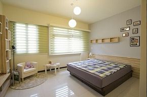 日式风格温馨卧室效果图